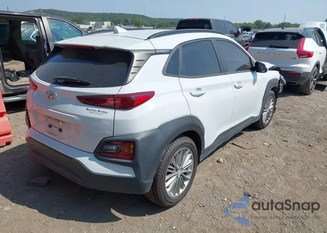 2020 Hyundai Kona Sel Plus z USA, uszkodzony, nr VIN KM8K62AA0LU440786